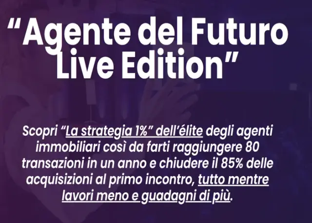 Agente del Futuro Referral Edition – Simone Rossi Agente del Futuro Referral Edition – Simone Rossi