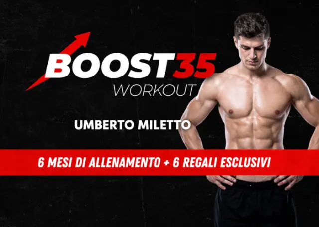 BOOST35 Uomo – Umberto Miletto BOOST35 Uomo – Umberto Miletto