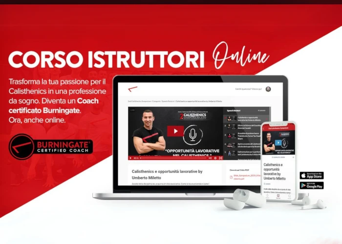 Corso Istruttori Calisthenics - Burningate Corso Istruttori Calisthenics - Burningate