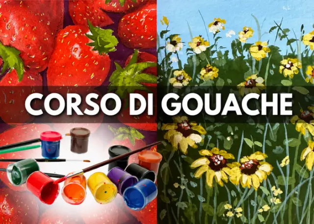 Corso di Disegno con Gouache – Mitch Sanna Corso di Disegno con Gouache – Mitch Sanna