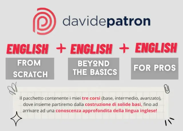 English Bundle – Davide Patron English Bundle – Davide Patron