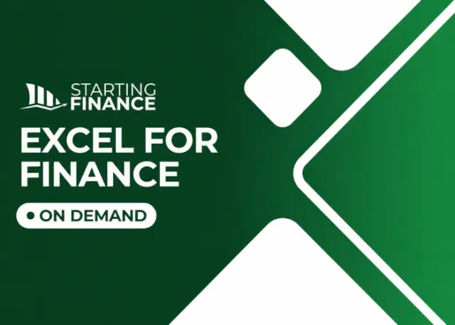 Excel for Finance On Demand – Starting Finance Excel for Finance On Demand – Starting Finance