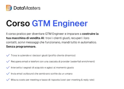 GTM Engineer – Data Masters