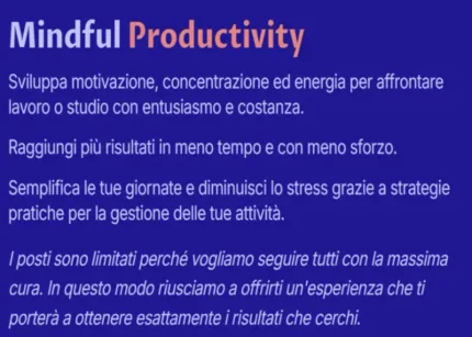 Mindful Productivity – Lifeology