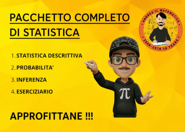 Pacchetto Completo di Statistica – Andrea il Matematico