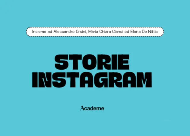 Storie Instagram – Marketing Espresso AcadeME